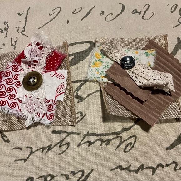 2 Clusters / Slow Stitch  Snippets / Junk Journal Ephemera - Picture 3 of 7